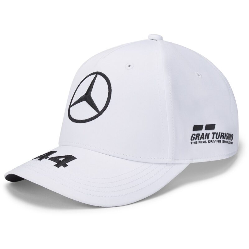Gorra Mercedez AMG PETRONAS 44 Blanca - Imagen 3