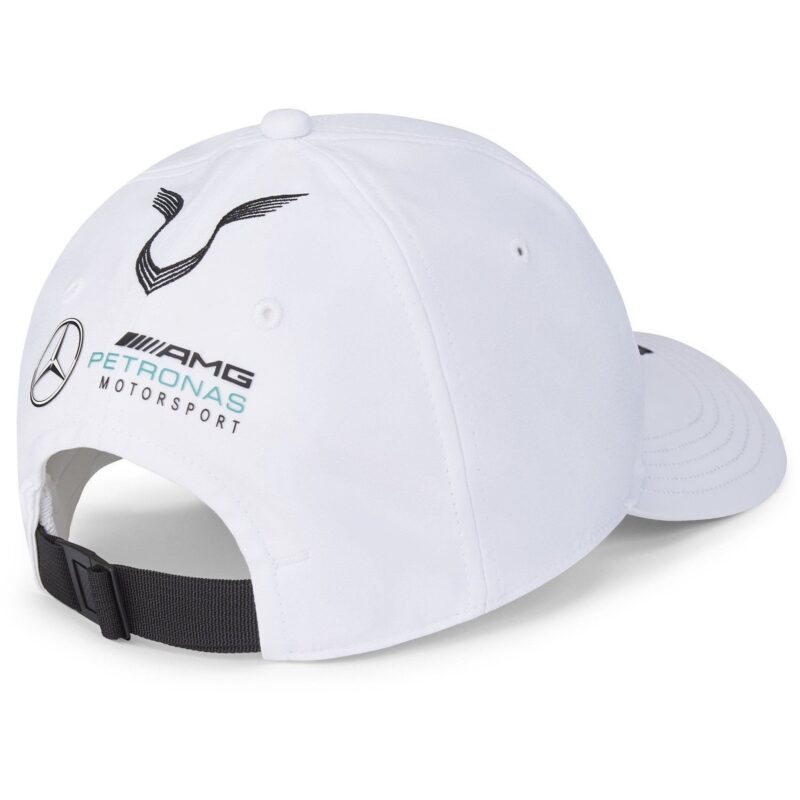 Gorra Mercedez AMG PETRONAS 44 Blanca - Imagen 5