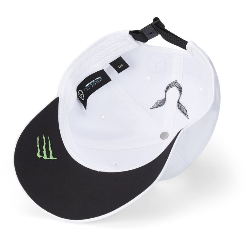 Gorra Mercedez AMG PETRONAS 44 Blanca - Imagen 6