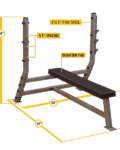 Banca para Pecho Horizontal - Body Solid - Imagen 5