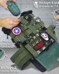 Kit Barra de Fondos, Chaleco con Peso y Gorra Formula 1 - Imagen 4
