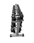 Rack Uso Rudo con Mancuernas de 5 a 50 Lb. - Smart Life - Imagen 3