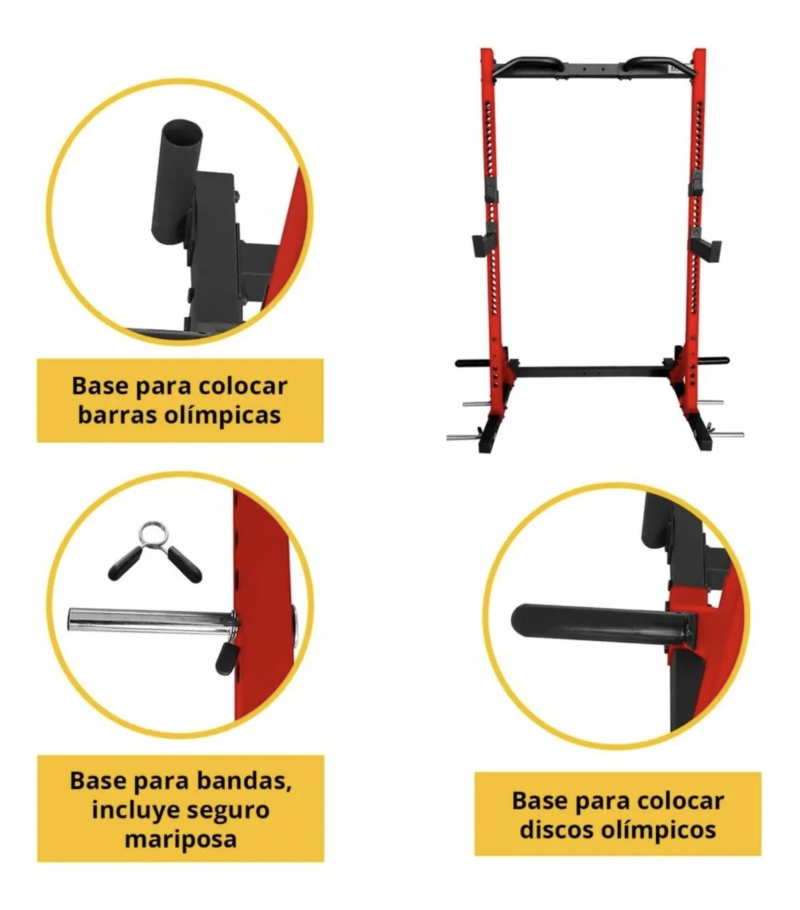Power Rack Multifuncional - Imagen 6