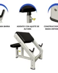 Banco Predicador Scott Negro - Smart Life - Imagen 5