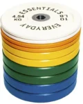 Par de Discos Olímpicos Recubiertos Color Beige 10 Lb. - Imagen 7