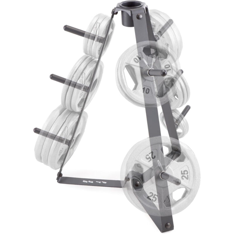 Rack Uso Rudo con Discos Olímpicos de Colores de 1.25 a 45 Lb. - Smart Life - Imagen 5