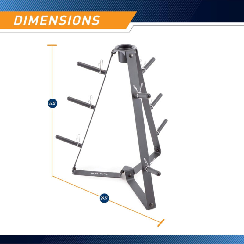 Rack Uso Rudo con Discos Olímpicos de Colores de 1.25 a 45 Lb. - Smart Life - Imagen 6