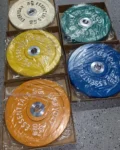 Par de Discos Olímpicos Recubiertos Color Beige 10 Lb. - Imagen 10