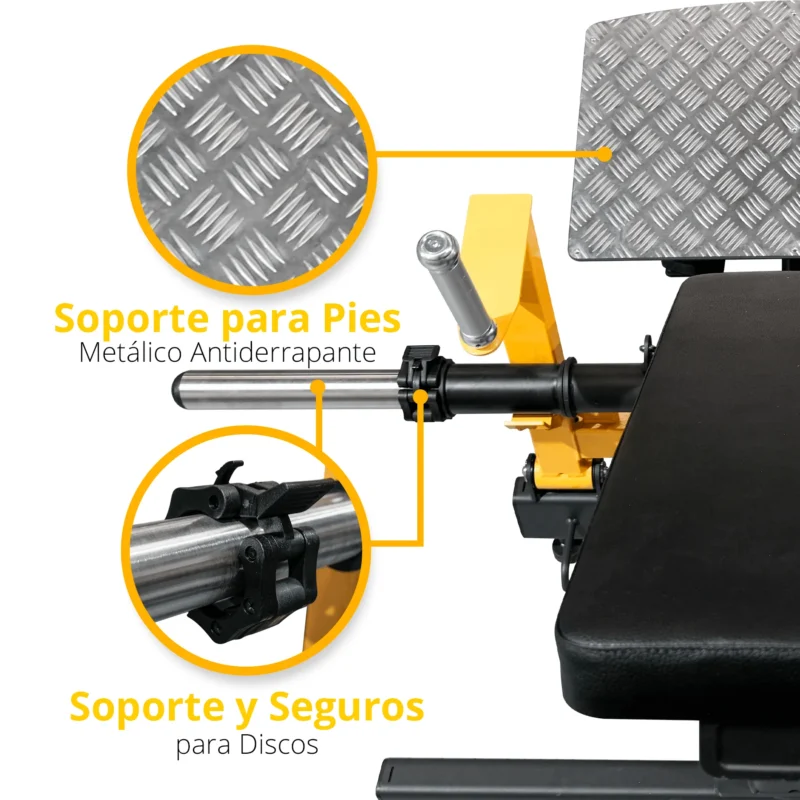Banco Hip Thrust Profesional para Glúteo - Smart Life - Imagen 3