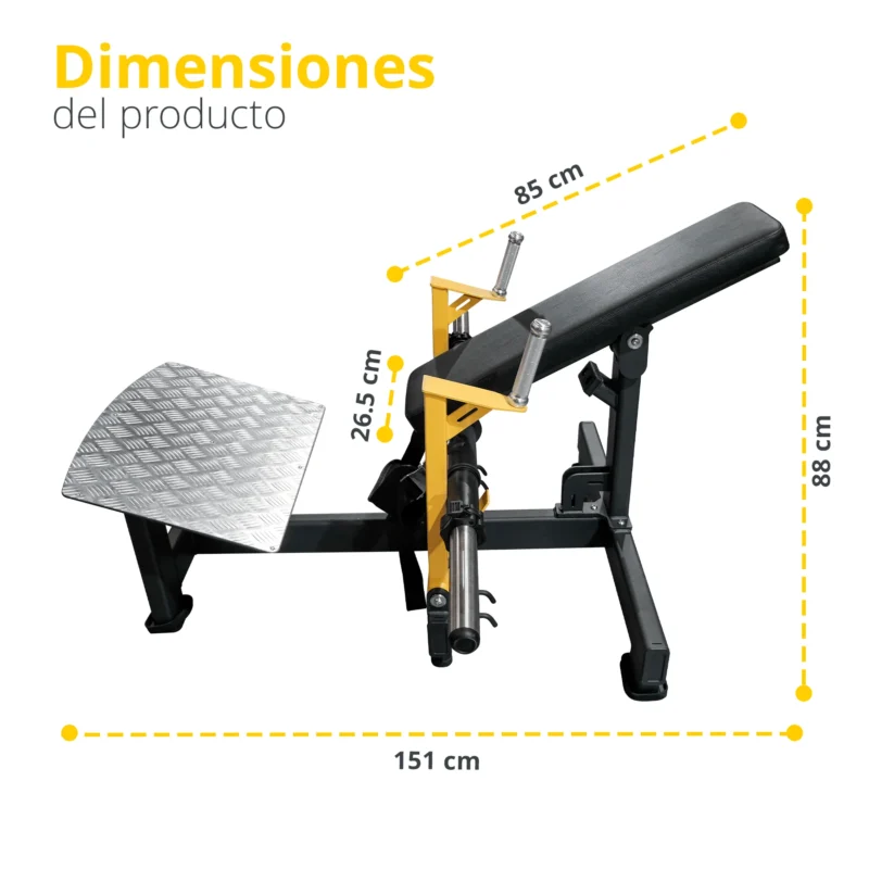 Banco Hip Thrust Profesional para Glúteo - Smart Life - Imagen 5