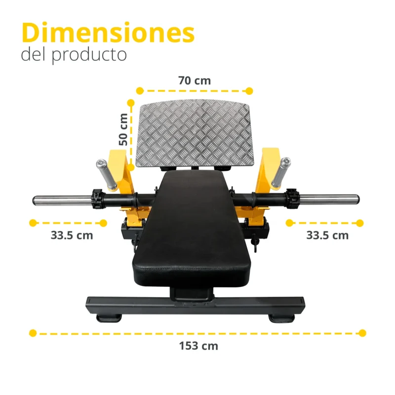 Banco Hip Thrust Profesional para Glúteo - Smart Life - Imagen 6